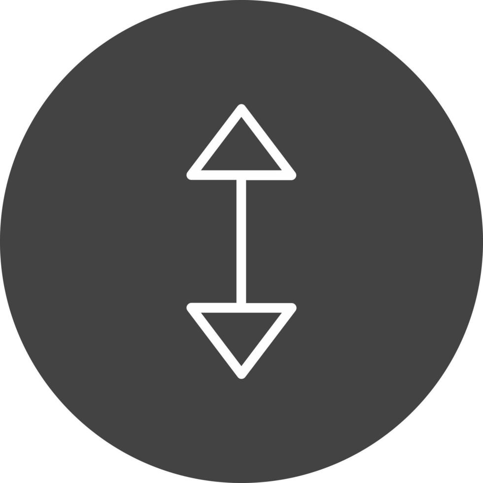 Arrows Alt V Vector Icon Design