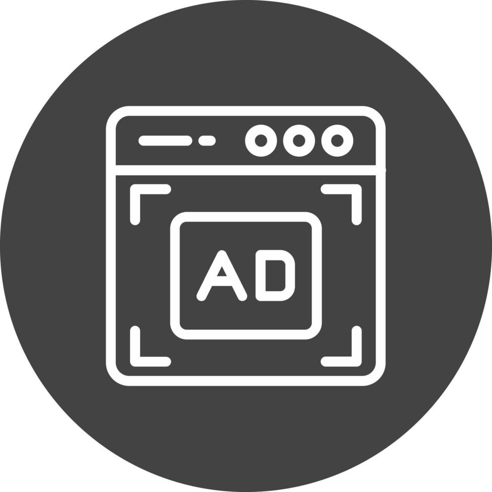 Ad Vector Icon Design