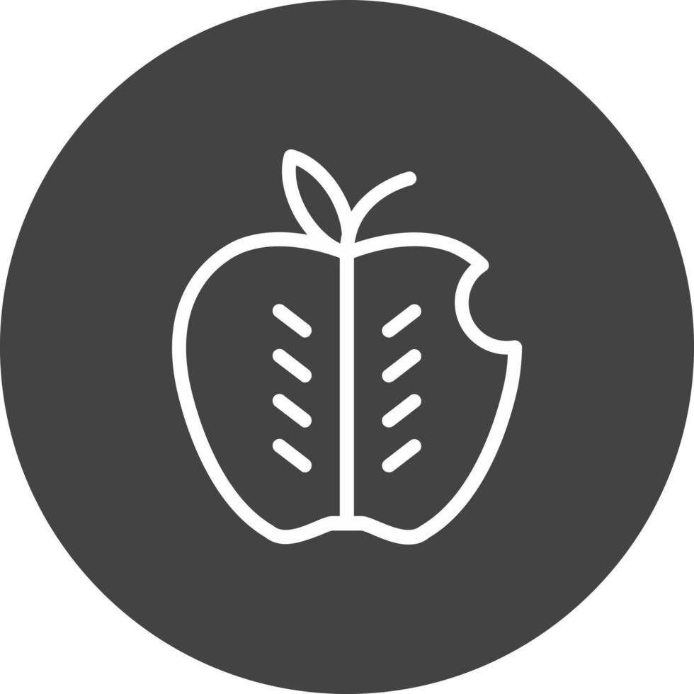 diseño de icono de vector alt de manzana