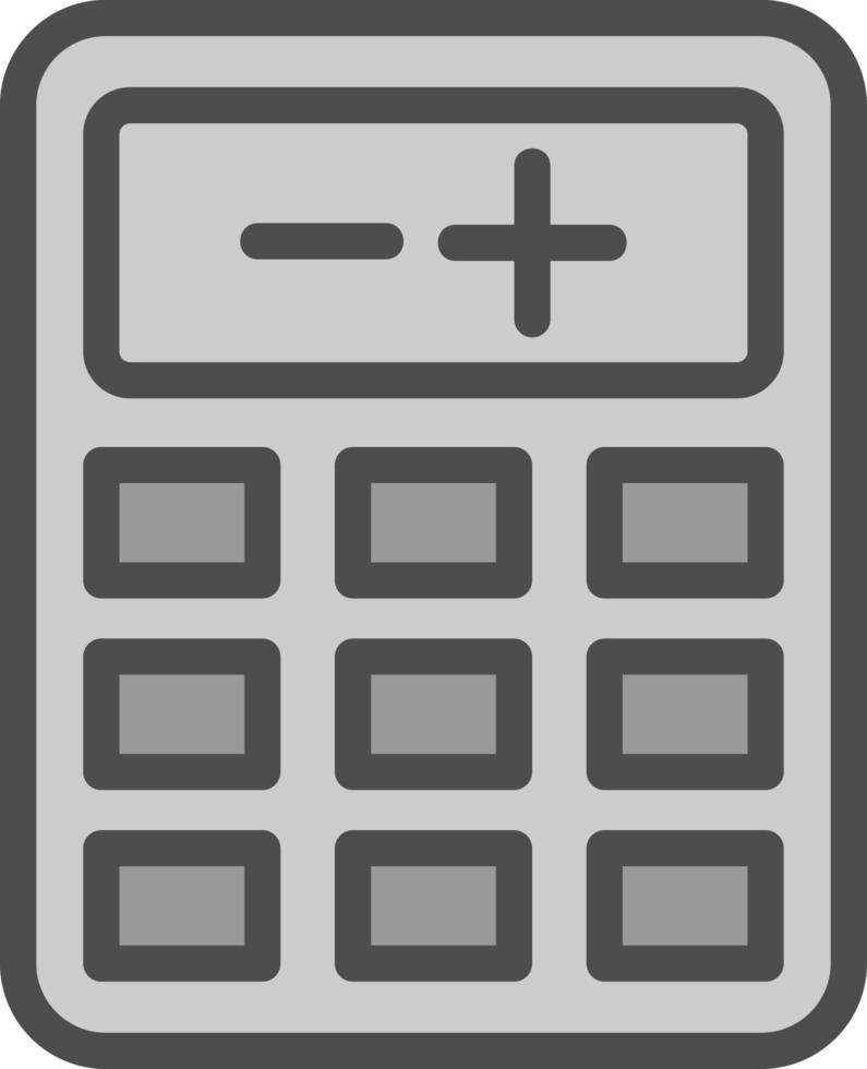 diseño de icono de vector de calculadora