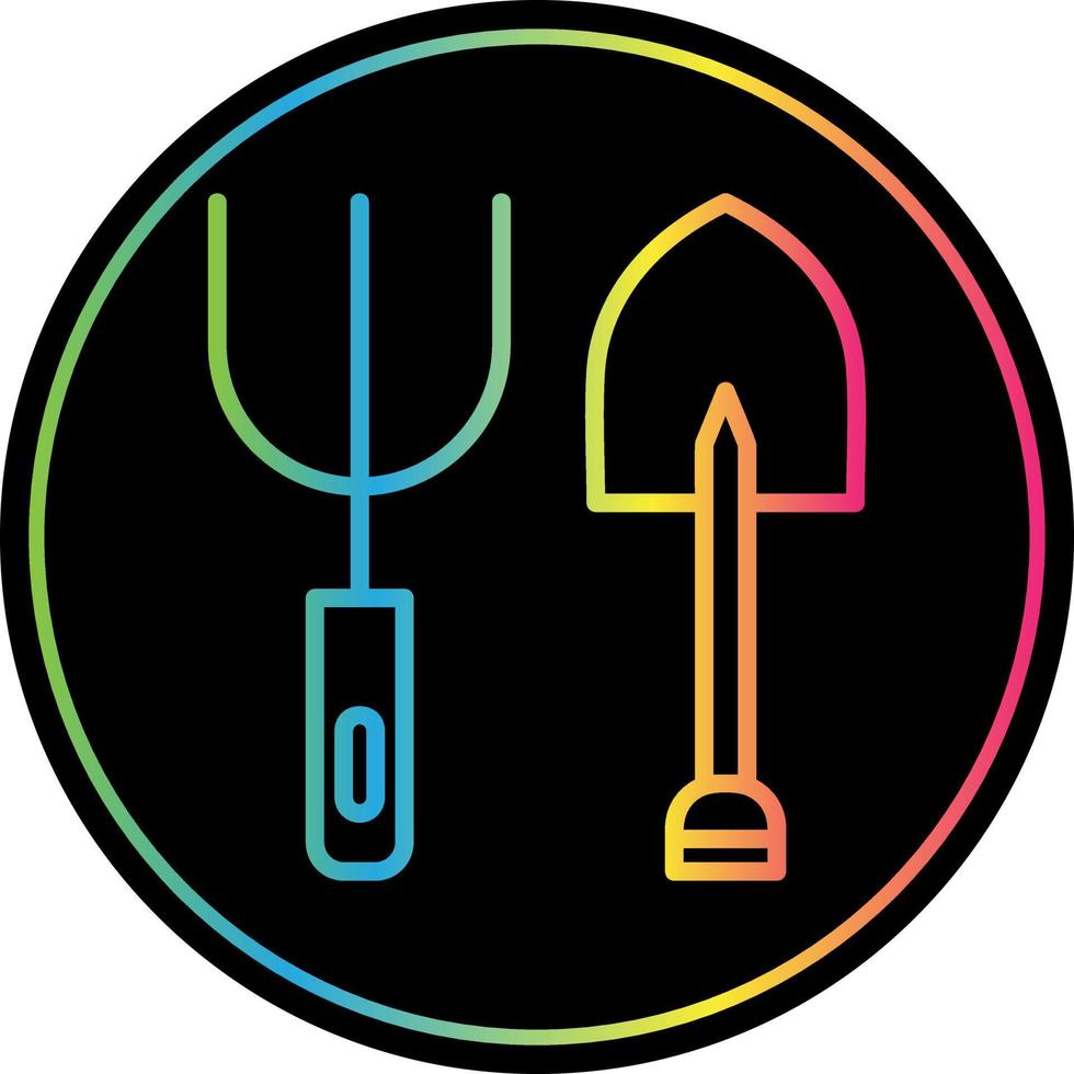 Pitchfork Vector Icon Design