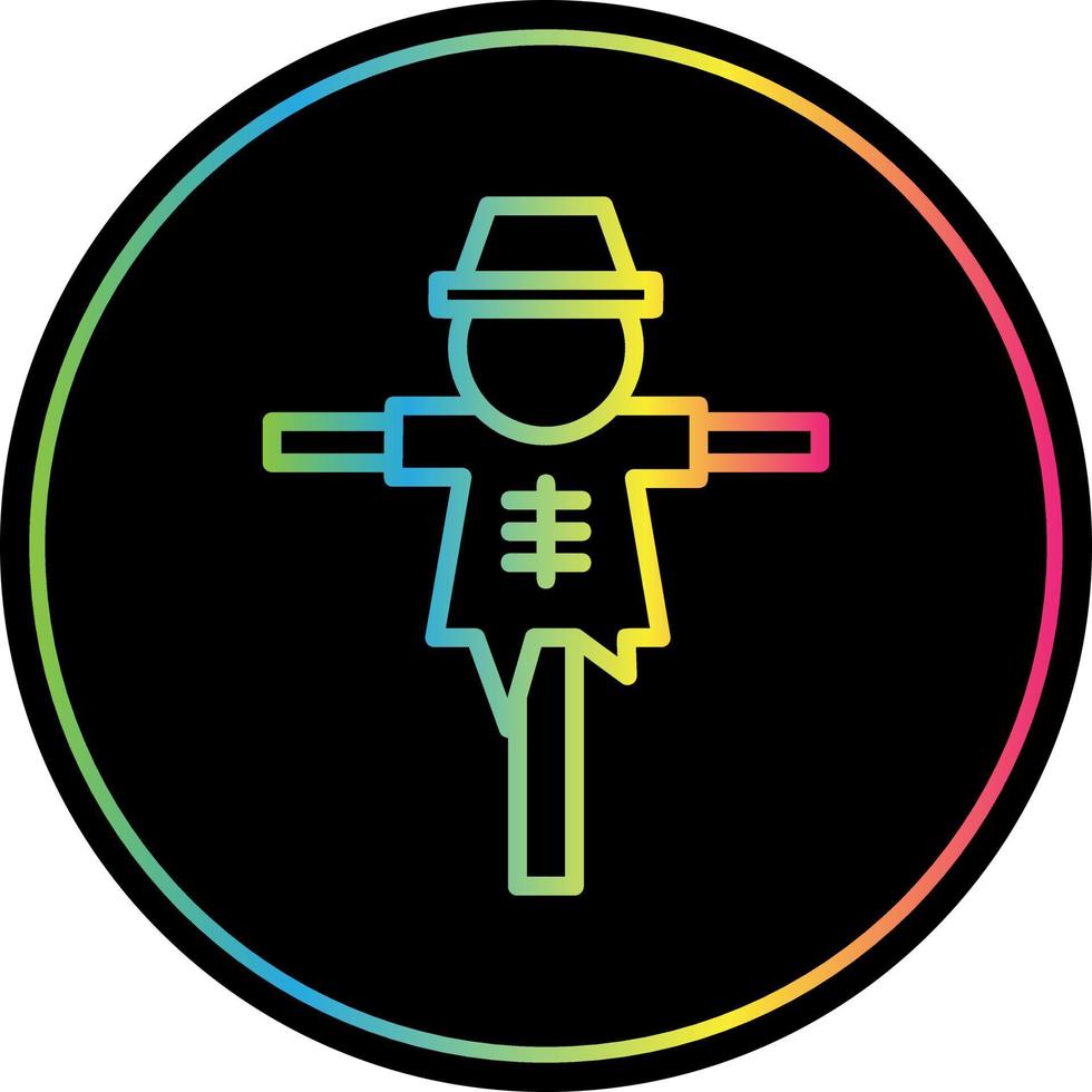 Scarecrow Vector Icon Design