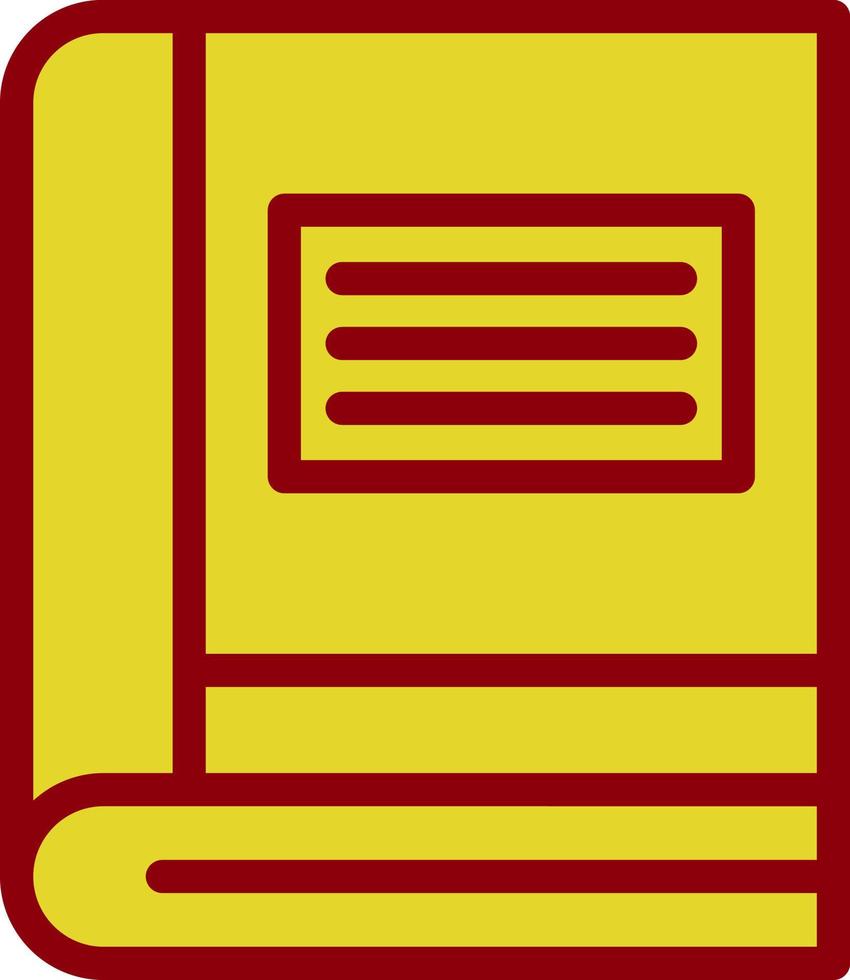 diseño de icono de vector de libro