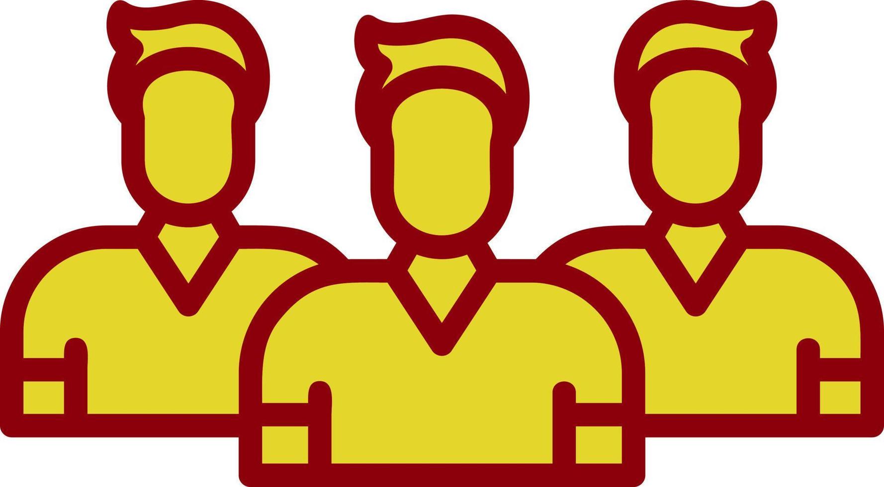 Staff Vector Icon Design