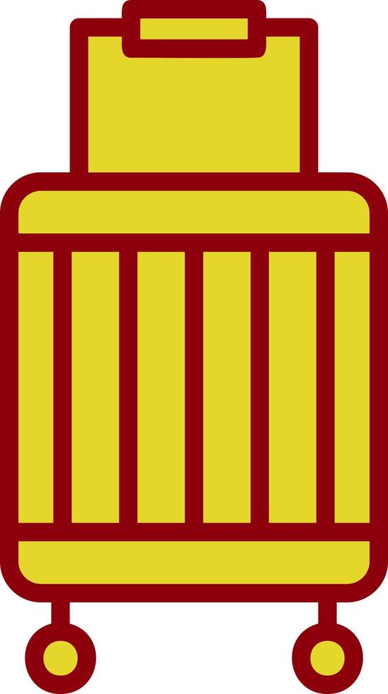 Baggage Vector Icon Design