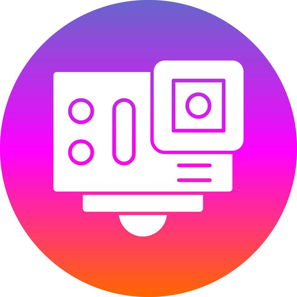 SPORT CAMERA Vector Icon Design