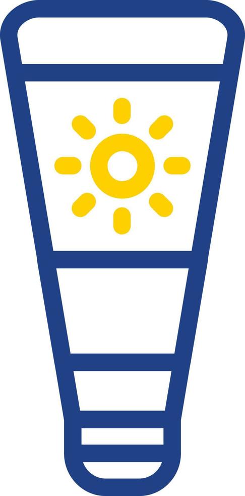 Sunscreen Vector Icon Design