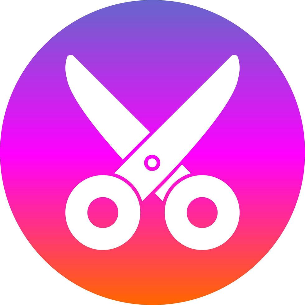 Scissor Vector Icon Design