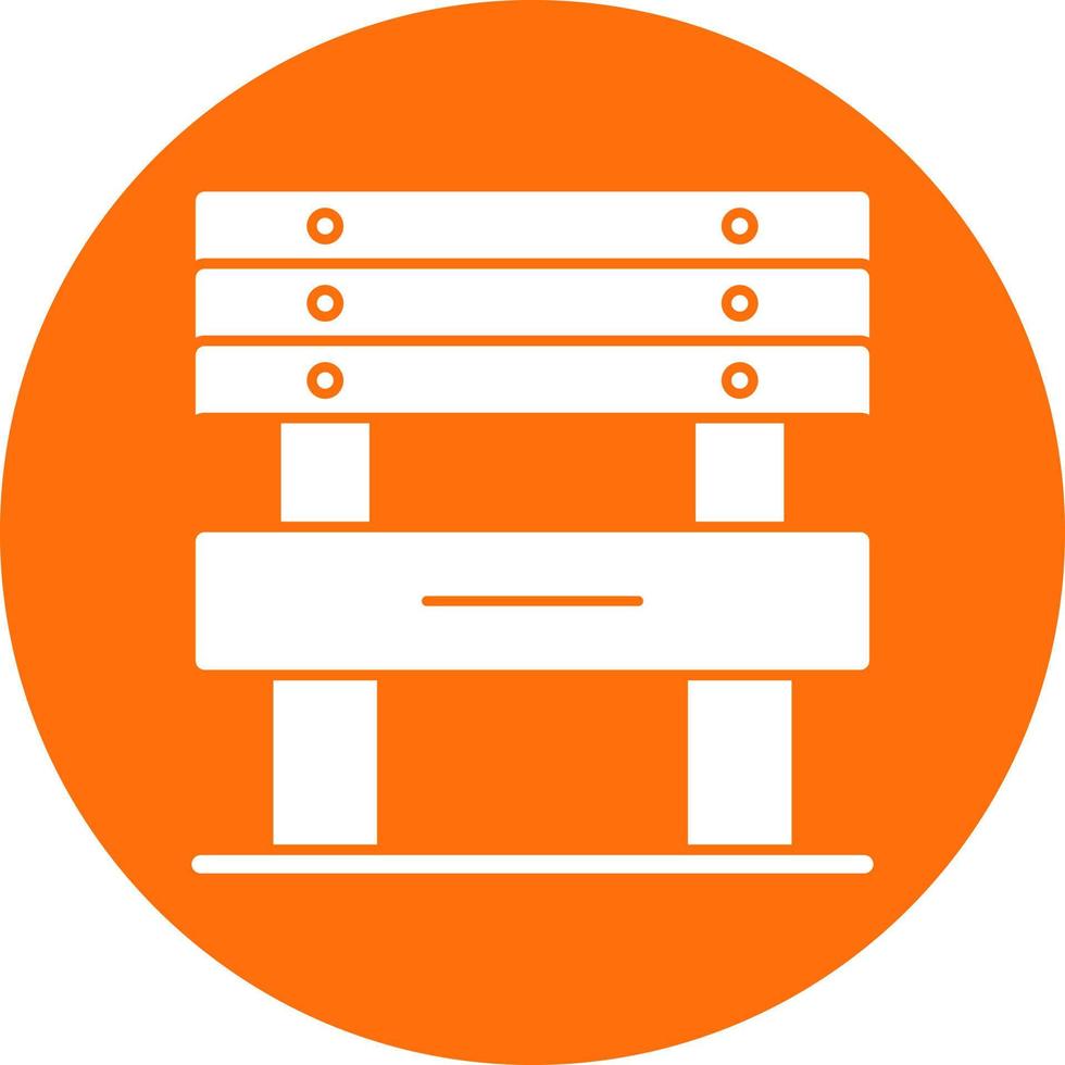 Bench Vector Icon Design