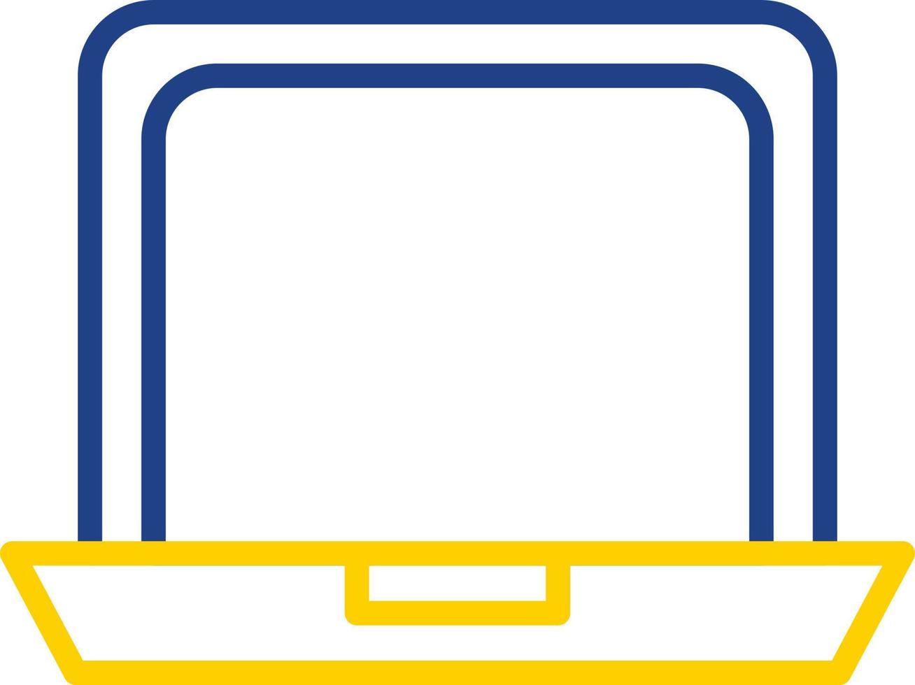 Laptop Vector Icon Design