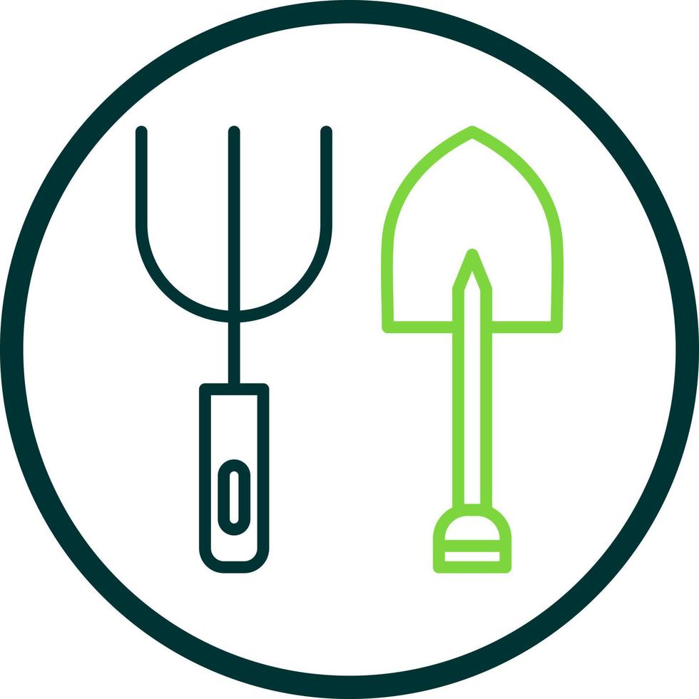 Pitchfork Vector Icon Design