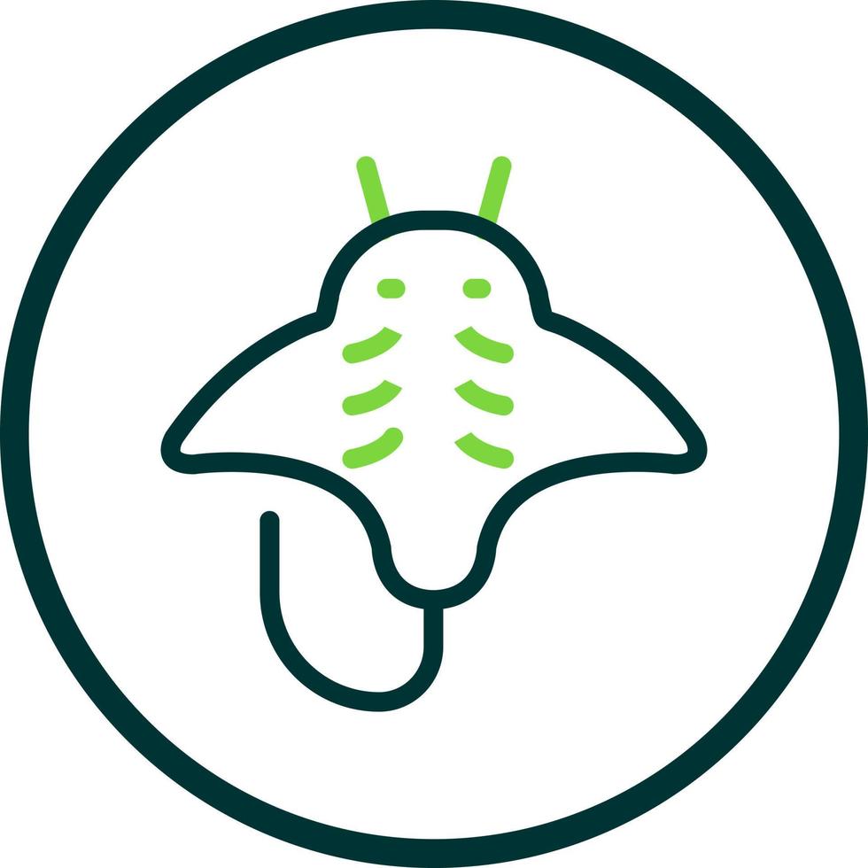 Stingray Vector Icon Design