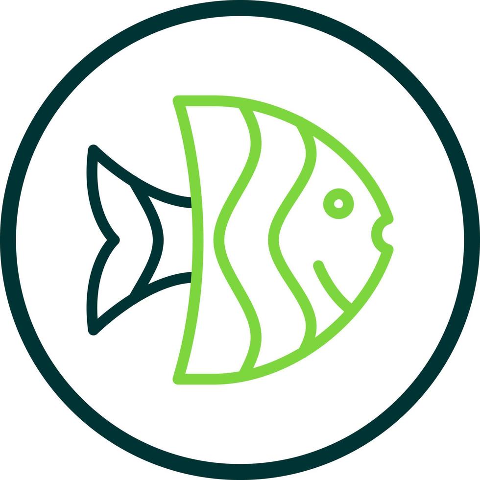 Angelfish Vector Icon Design