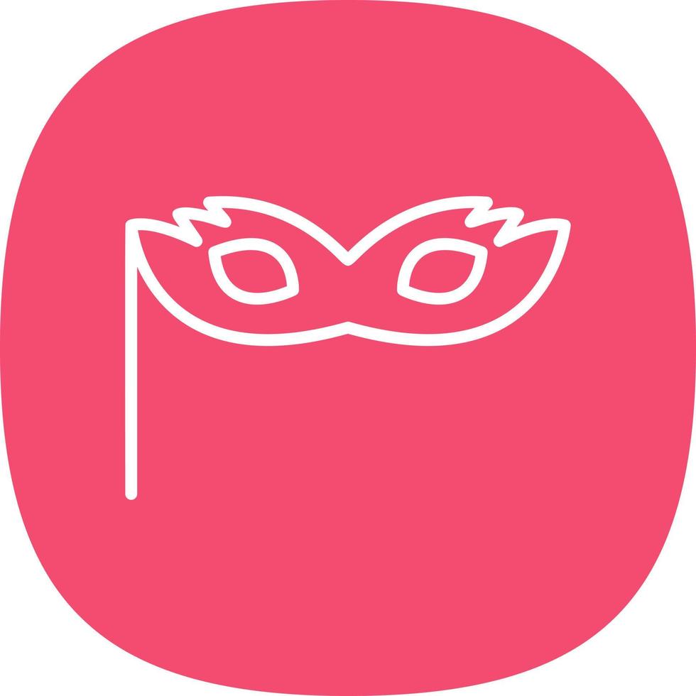 Eye Mask Vector Icon Design