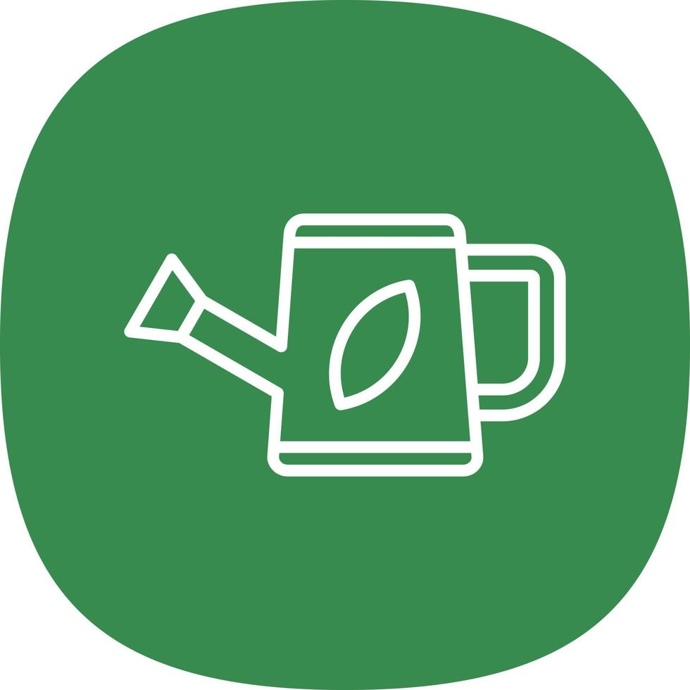 Watering Can Vector Icon Design
