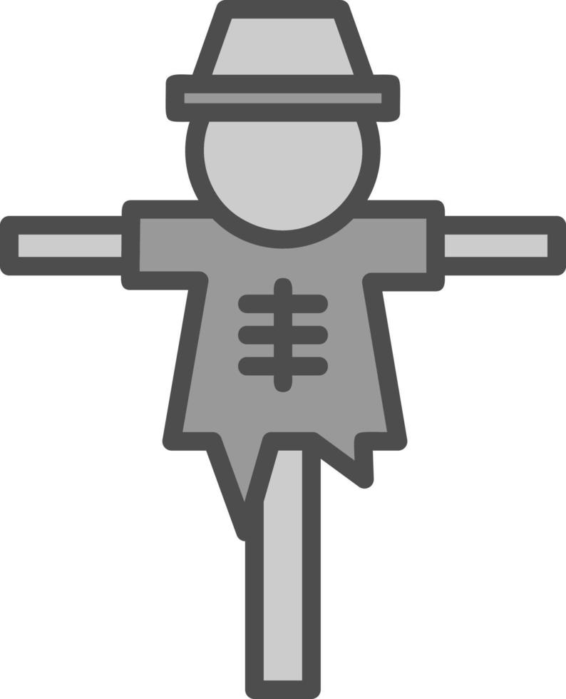 Scarecrow Vector Icon Design