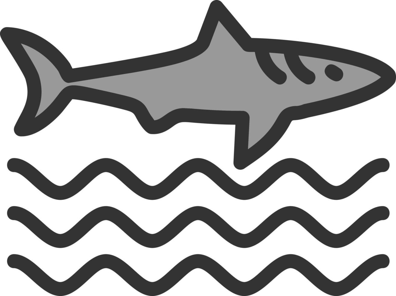 Shark Vector Icon Design