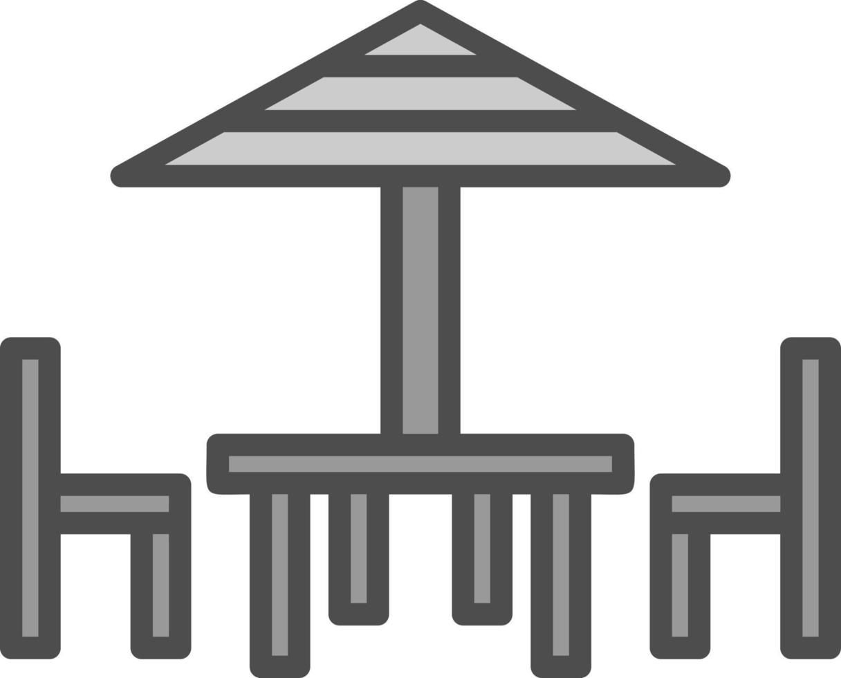Sitting Area Vector Icon Design
