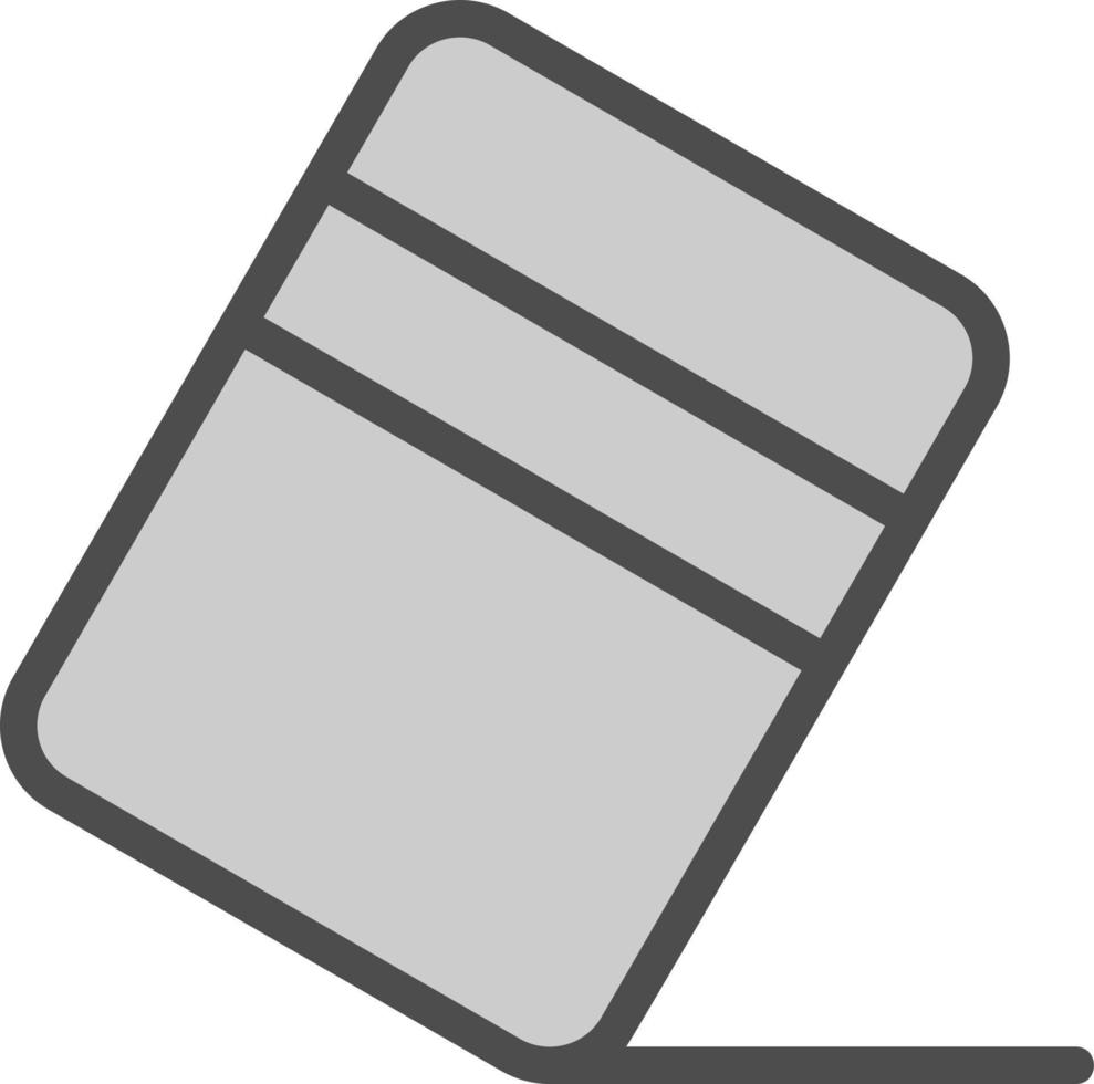 Eraser Vector Icon Design