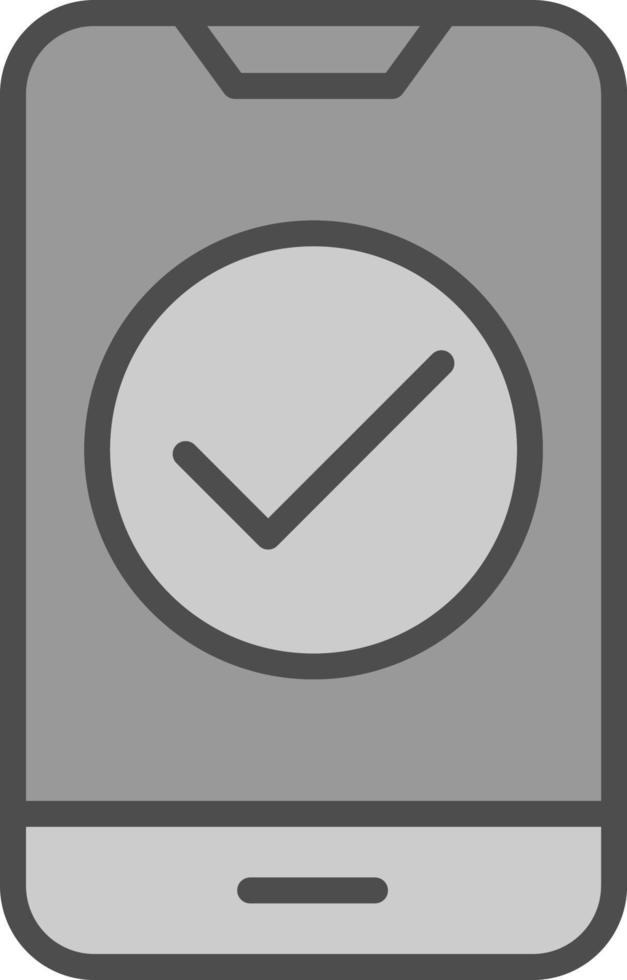 Checked Vector Icon Design