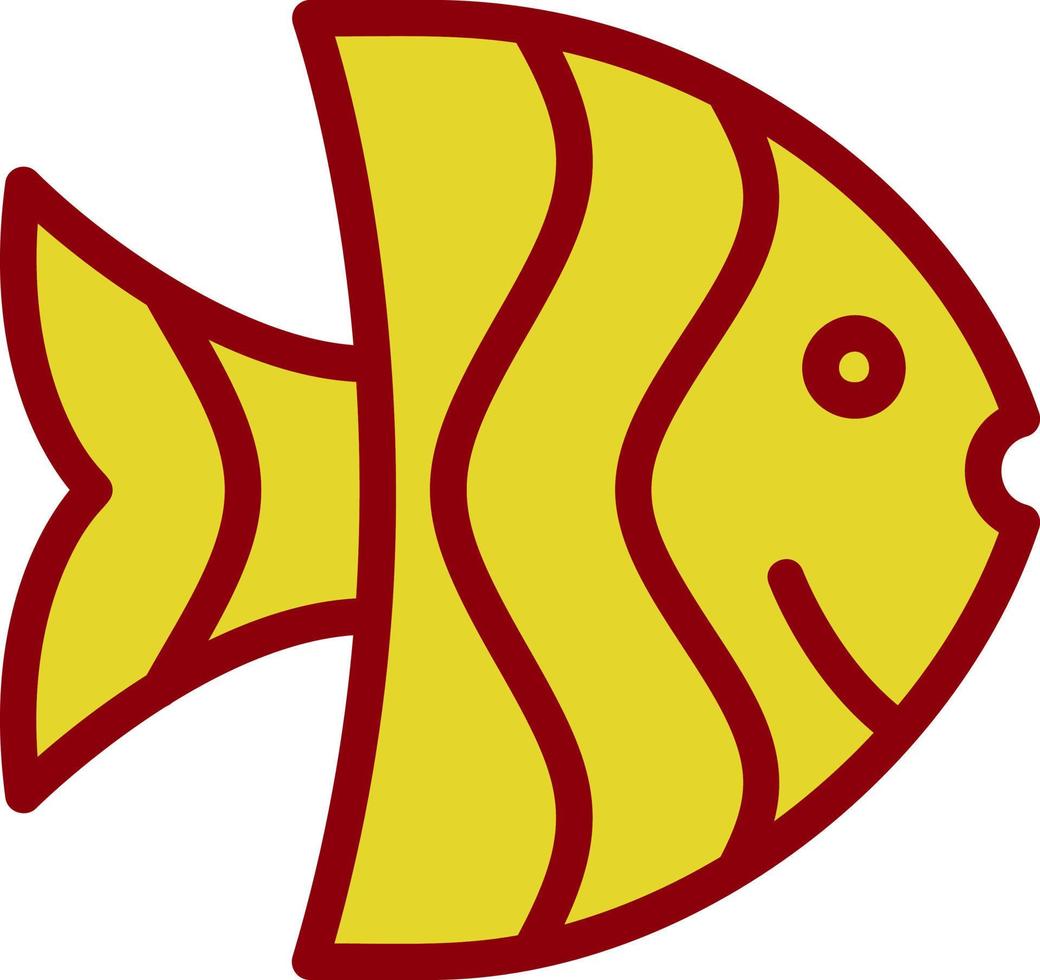 Angelfish Vector Icon Design