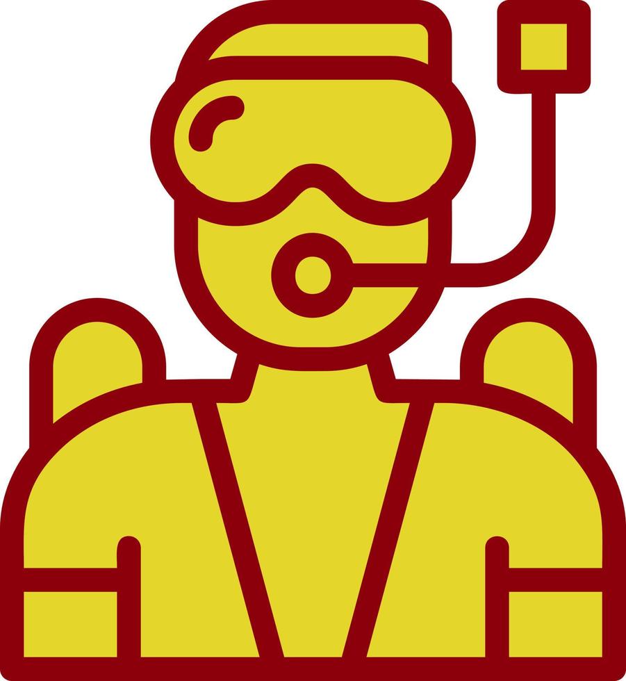 Diving Vector Icon Design