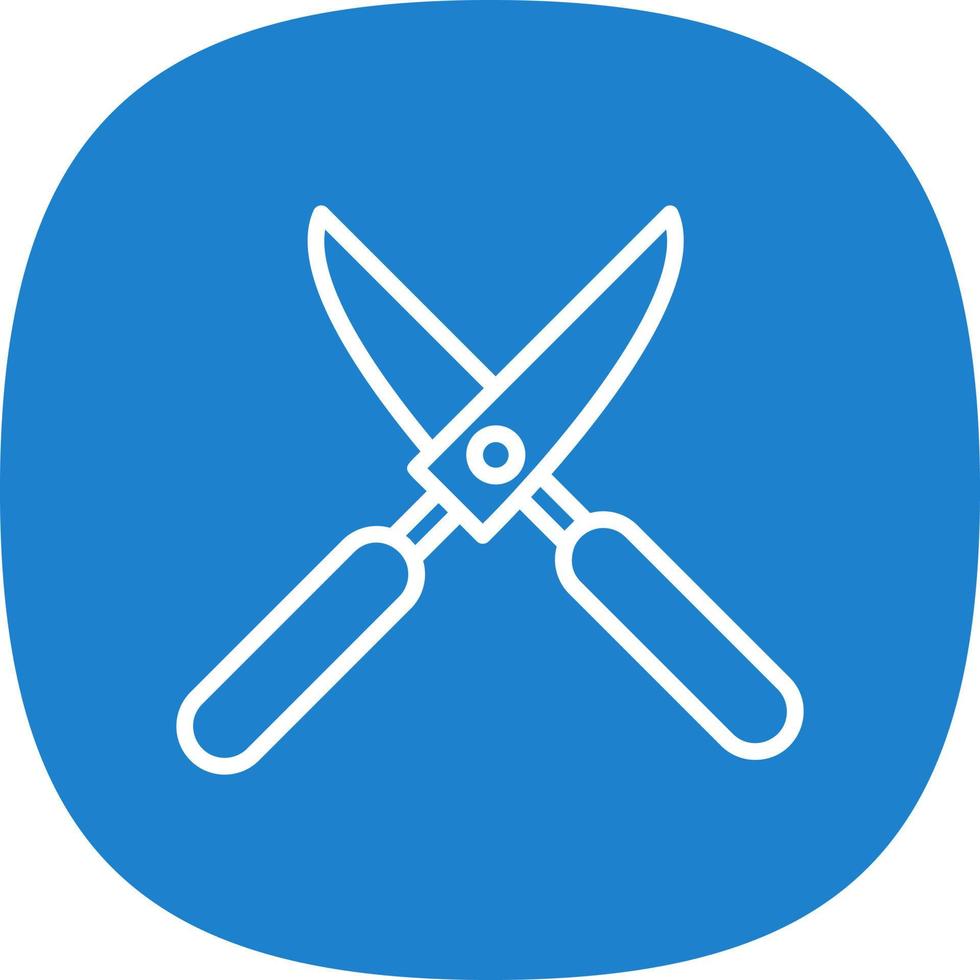 Shears Vector Icon Design