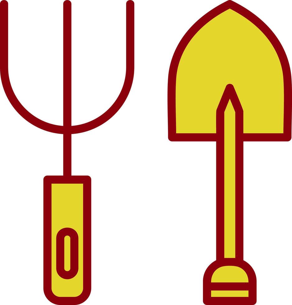 Pitchfork Vector Icon Design