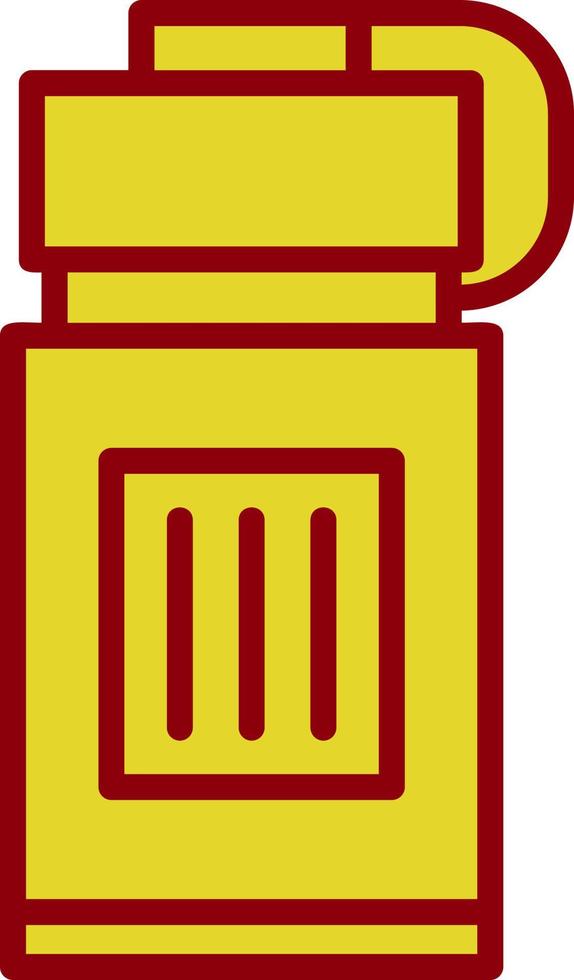 Water Bottle Vector Icon Design