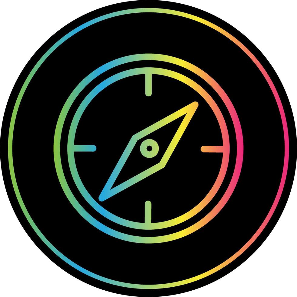 Compass Vector Icon Design