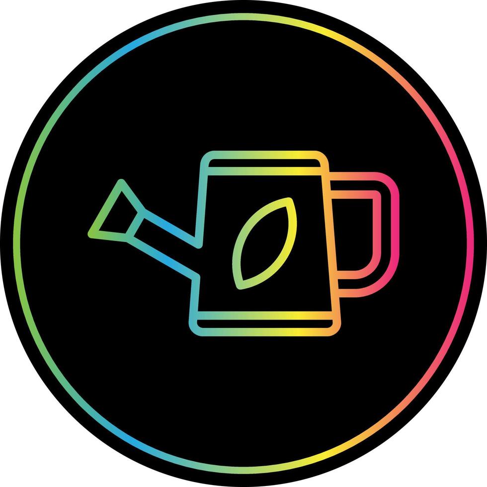 Watering Can Vector Icon Design