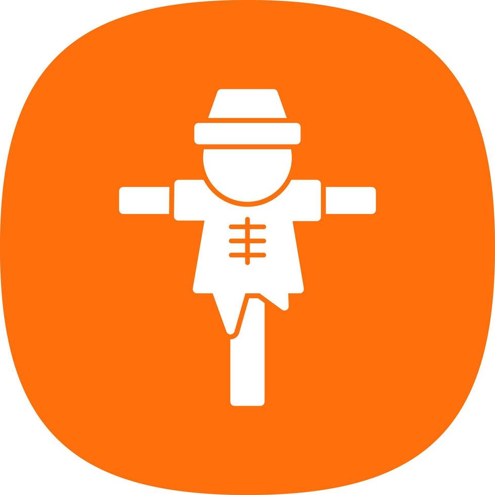 Scarecrow Vector Icon Design