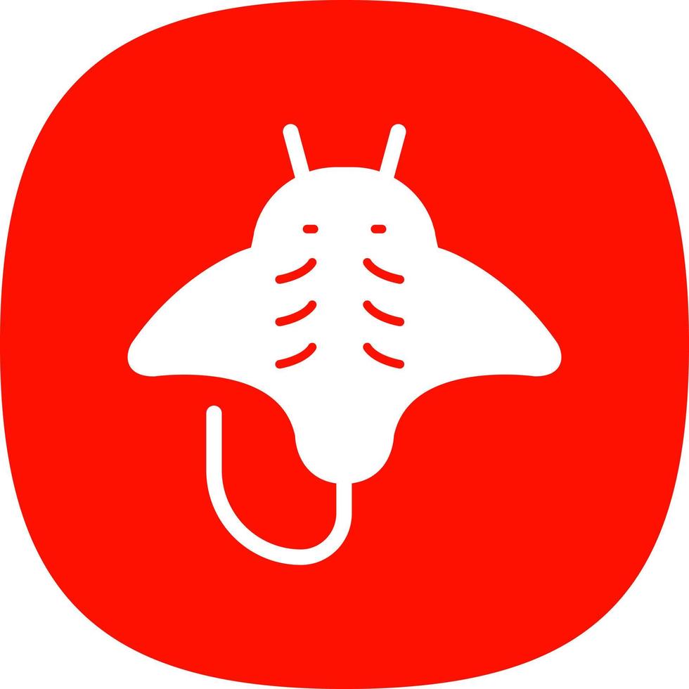 Stingray Vector Icon Design