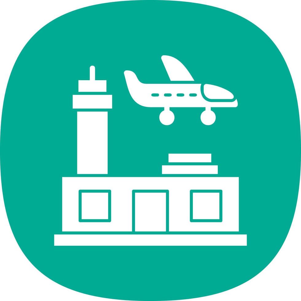 Airport Vector Icon Design