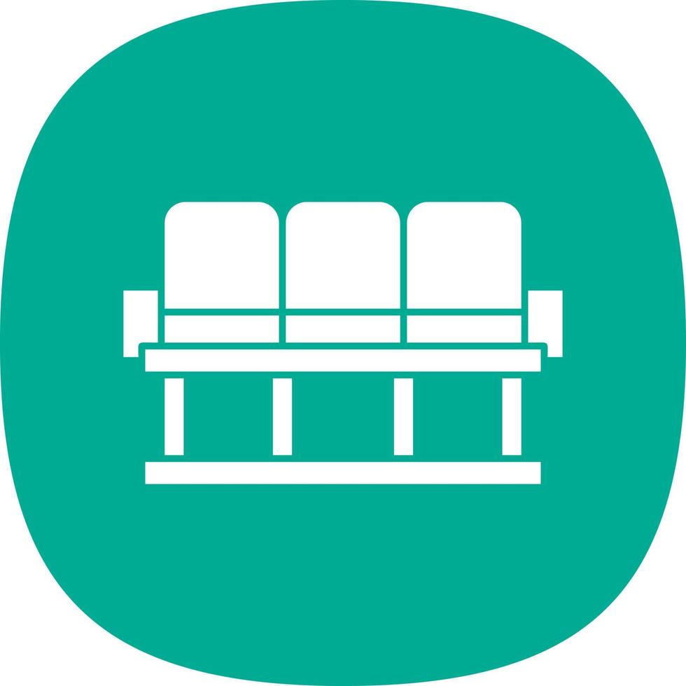 Sitting Area Vector Icon Design