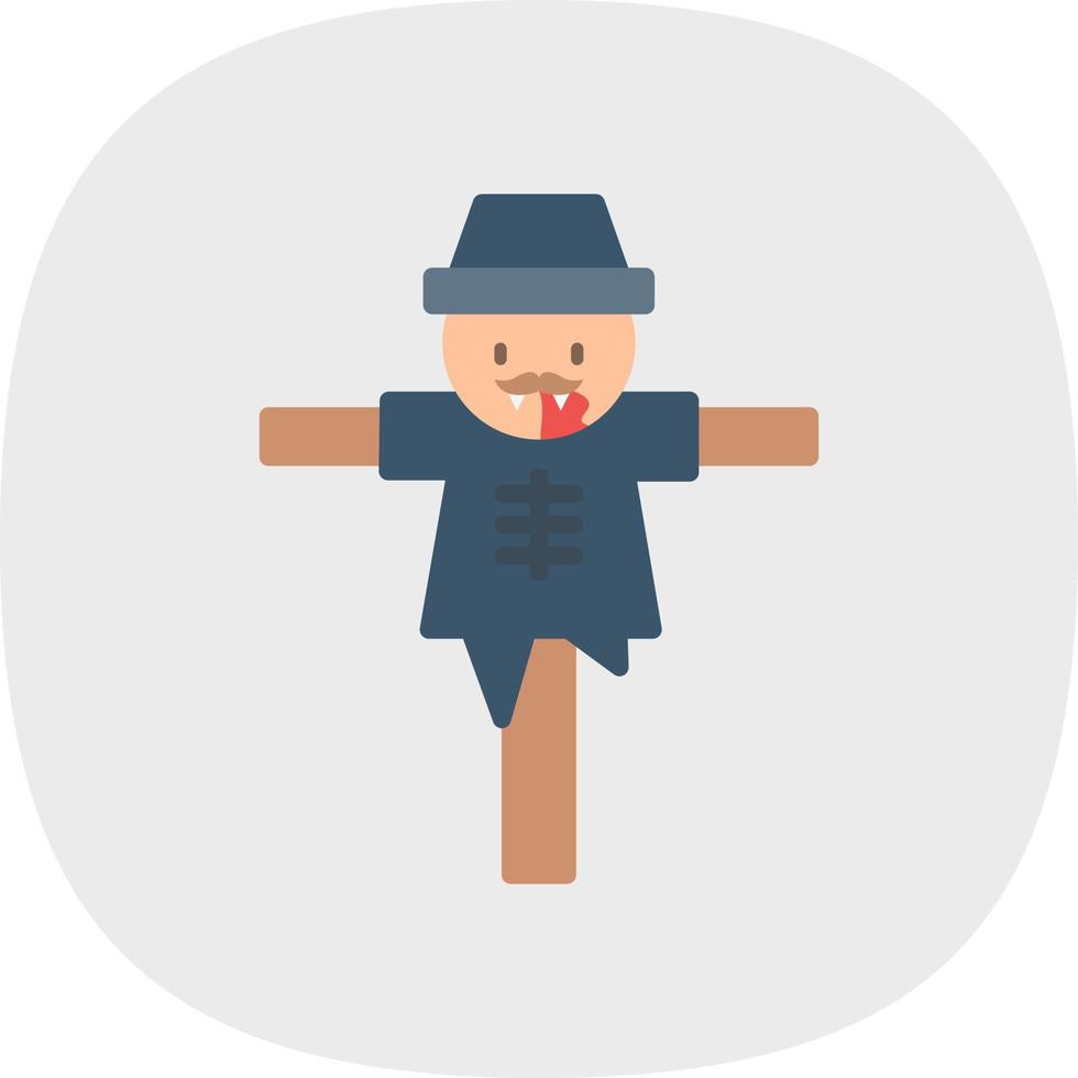 Scarecrow Vector Icon Design