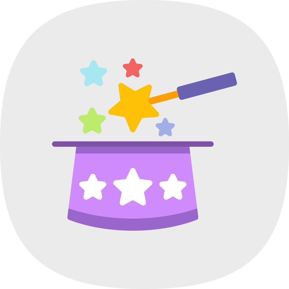 Magic Trick Vector Icon Design