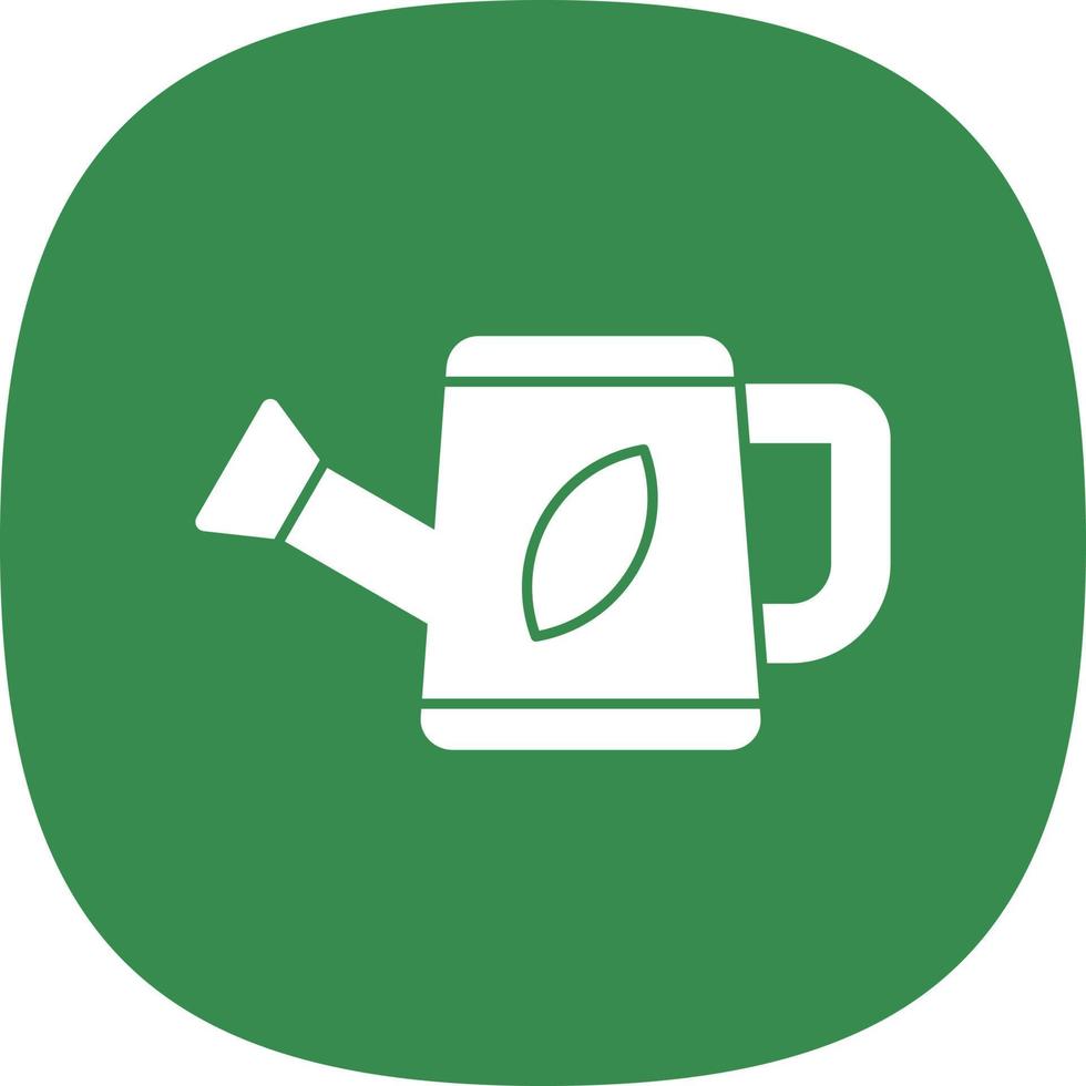 Watering Can Vector Icon Design