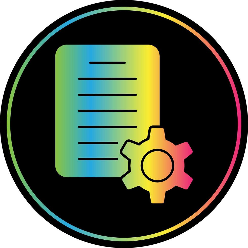Setting Vector Icon Design