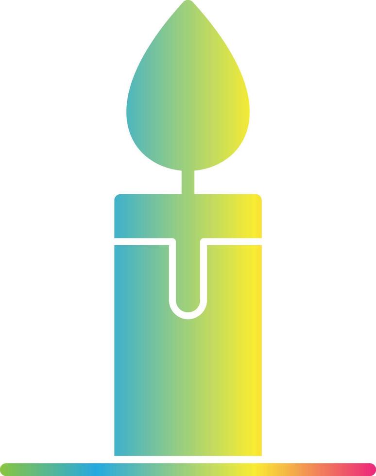 Candle Vector Icon Design