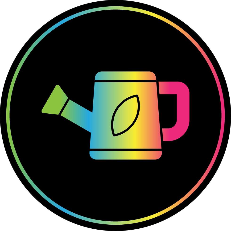 Watering Can Vector Icon Design