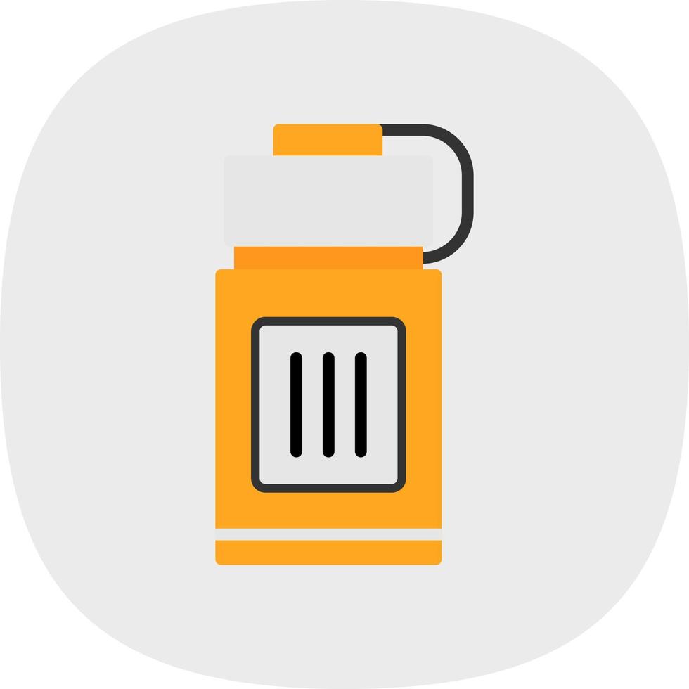 Water Bottle Vector Icon Design