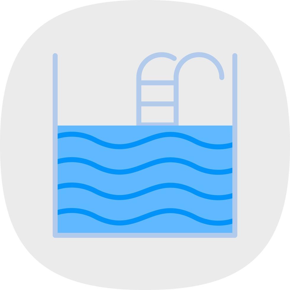 diseño de icono de vector de piscina