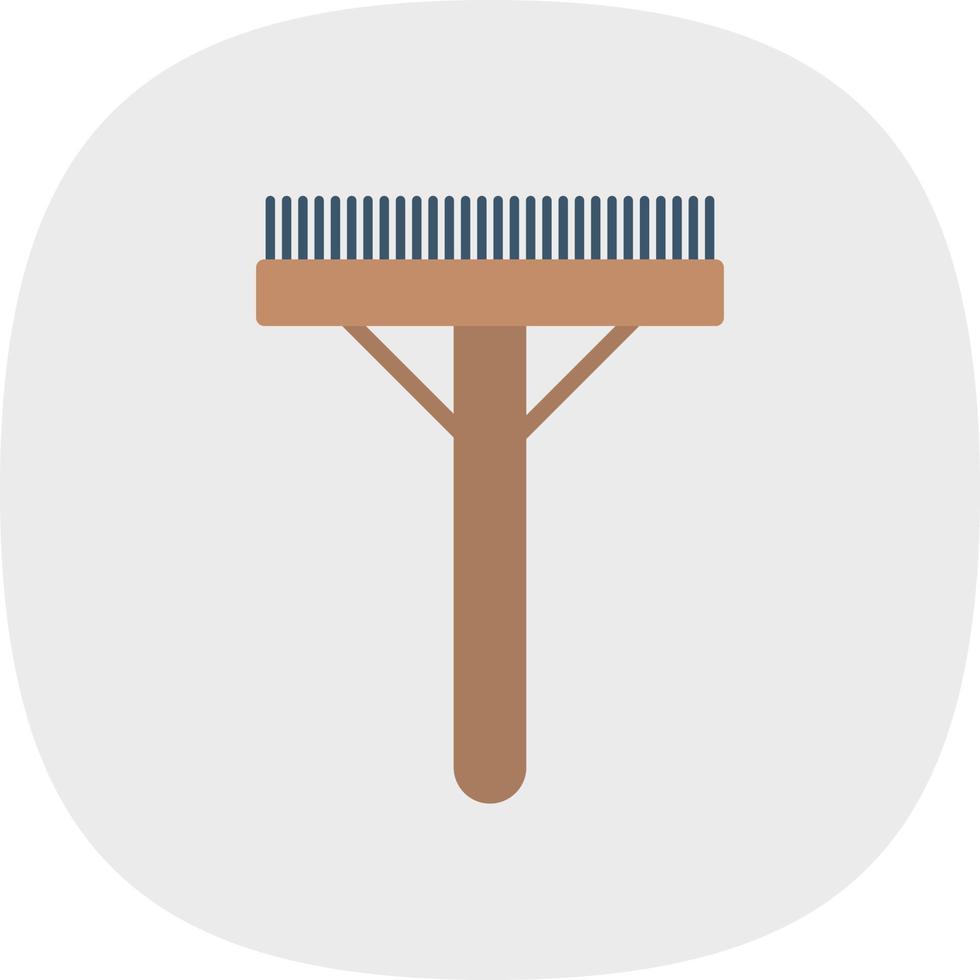 Rake Vector Icon Design