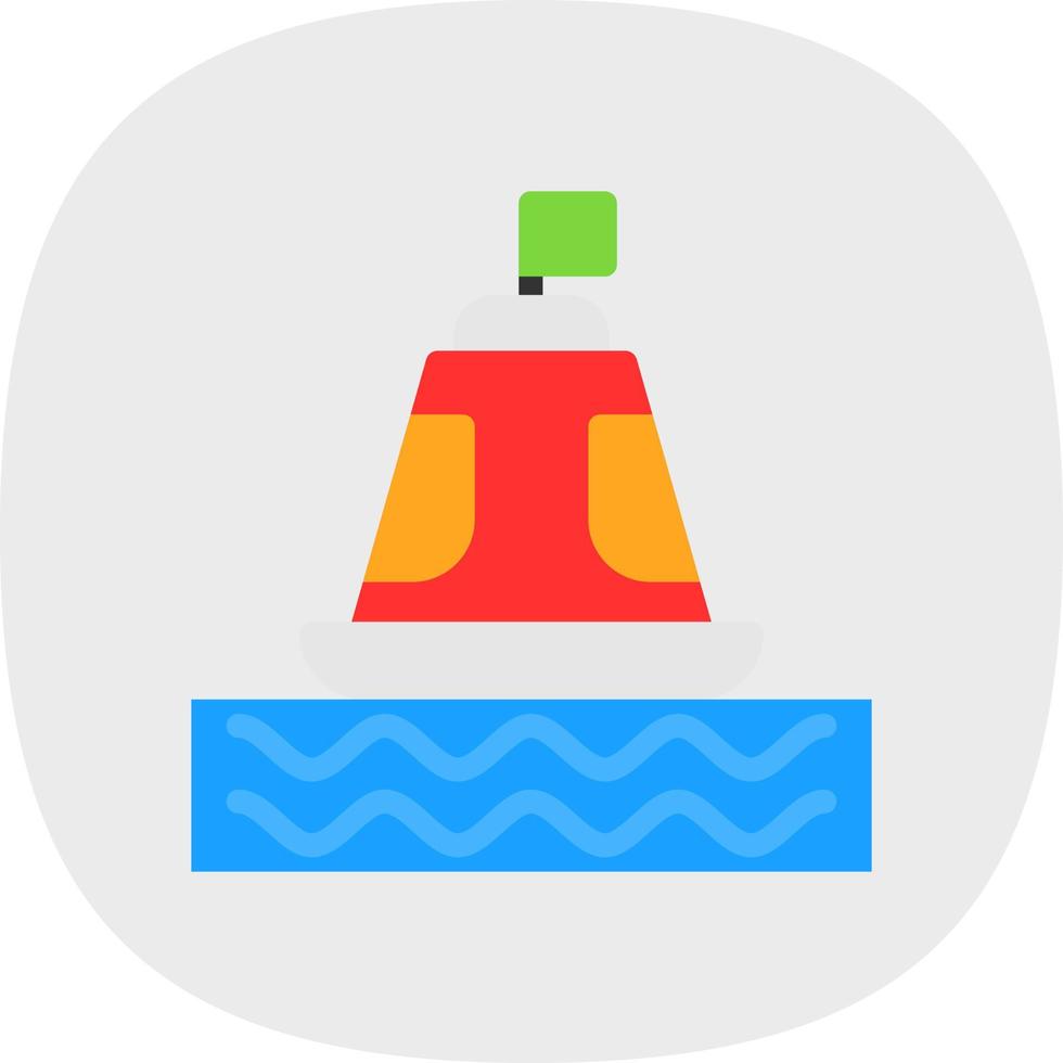 Buoy Vector Icon Design