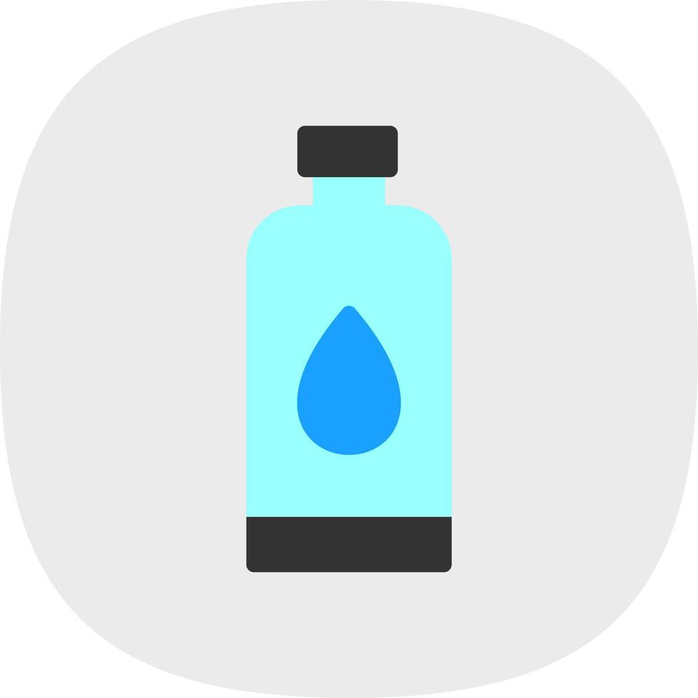 Water Bottle Vector Icon Design