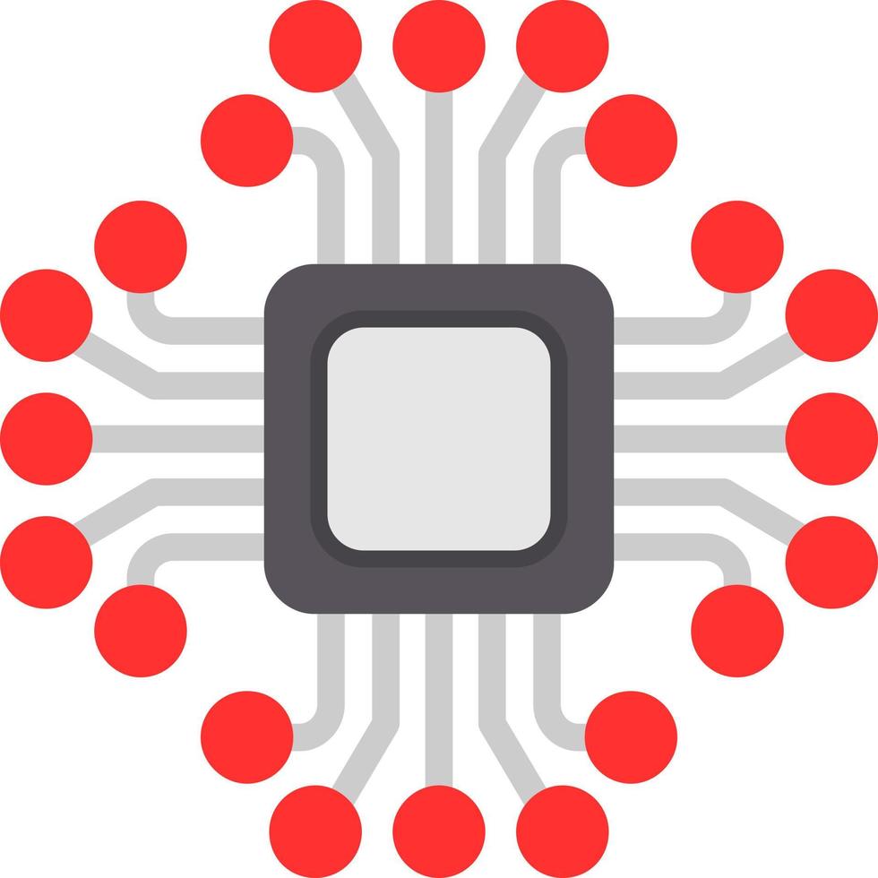 Artificial Intelligence Vector Icon Design