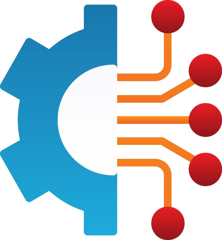 Deep Learning Vector Icon Design