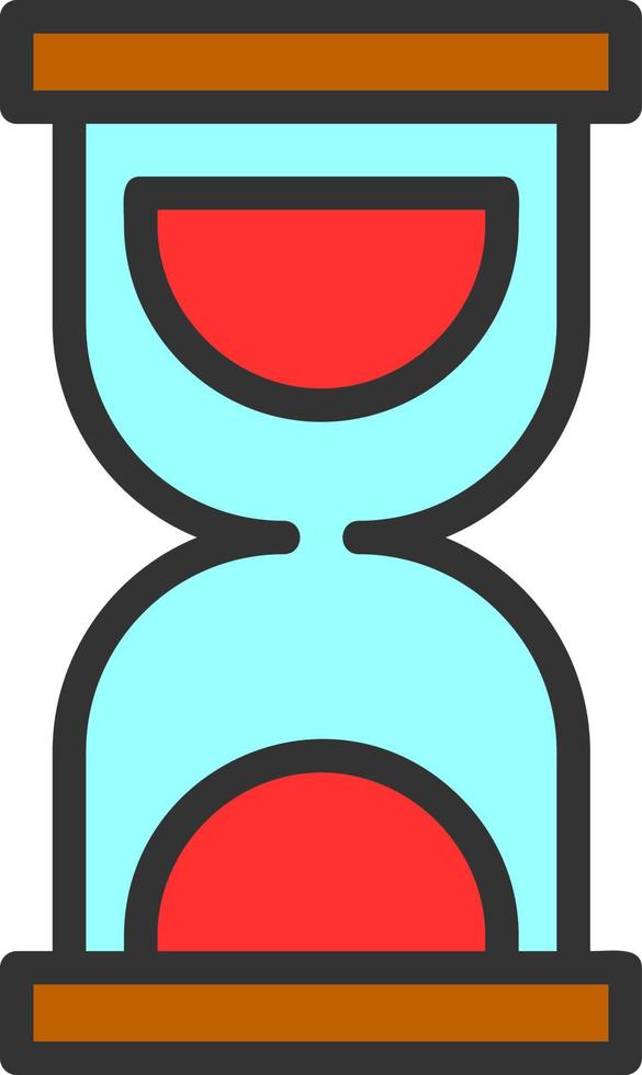Sand CLock Vector Icon Design
