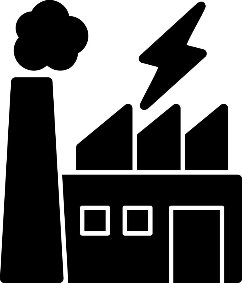 Power Plant Vector Icon Design